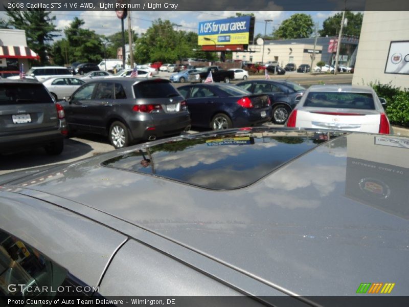 Light Platinum / Light Gray 2008 Cadillac STS 4 V6 AWD