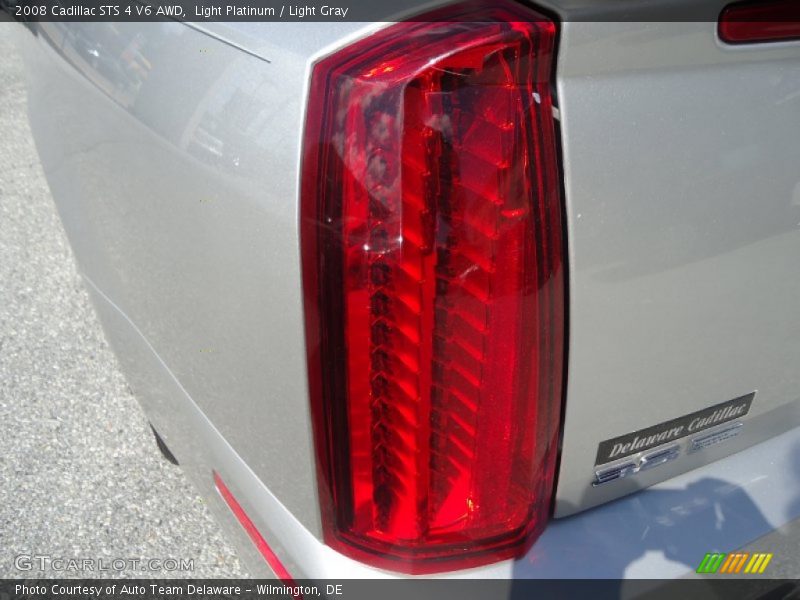 Light Platinum / Light Gray 2008 Cadillac STS 4 V6 AWD