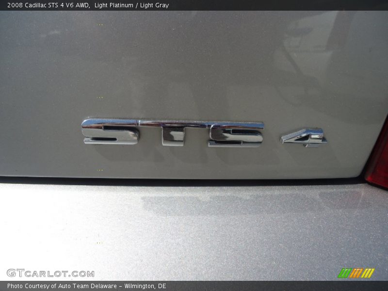 Light Platinum / Light Gray 2008 Cadillac STS 4 V6 AWD