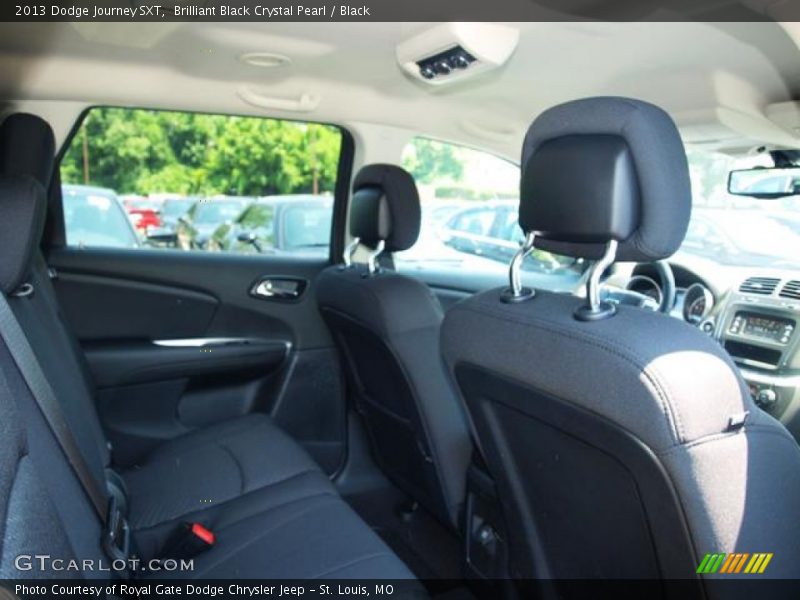 Brilliant Black Crystal Pearl / Black 2013 Dodge Journey SXT