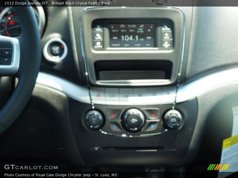 Brilliant Black Crystal Pearl / Black 2013 Dodge Journey SXT