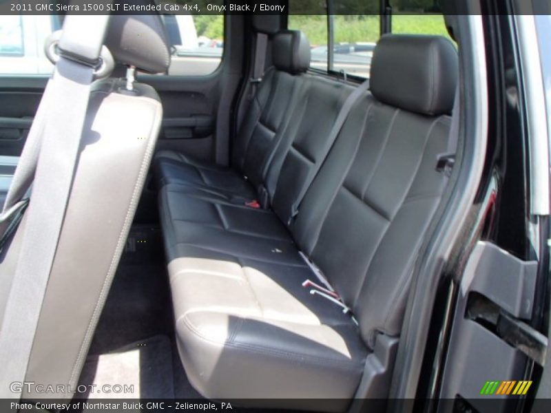 Onyx Black / Ebony 2011 GMC Sierra 1500 SLT Extended Cab 4x4