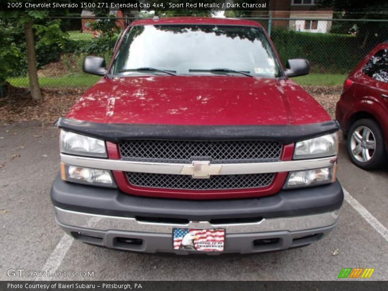 Sport Red Metallic / Dark Charcoal 2005 Chevrolet Silverado 1500 Z71 Extended Cab 4x4
