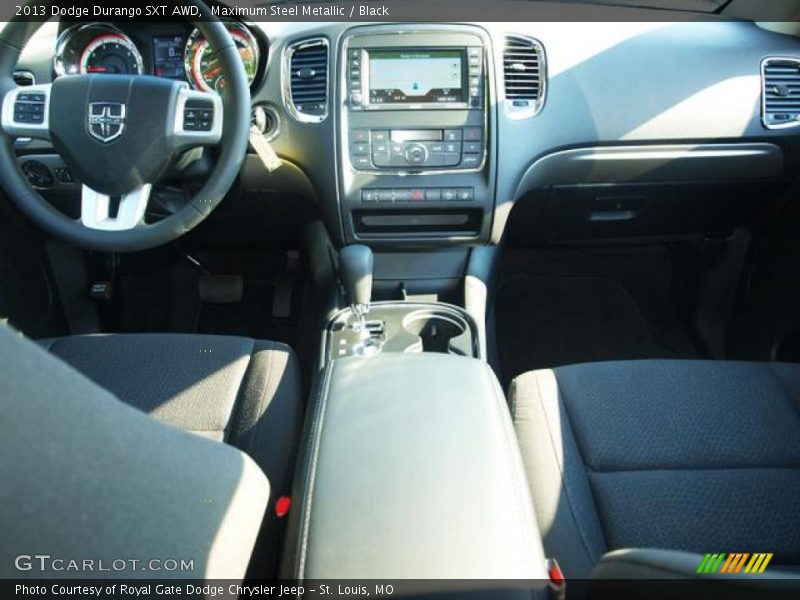 Maximum Steel Metallic / Black 2013 Dodge Durango SXT AWD