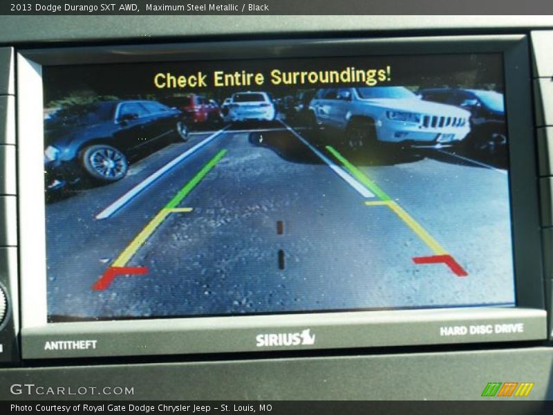 Maximum Steel Metallic / Black 2013 Dodge Durango SXT AWD