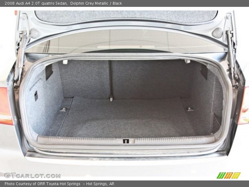 Dolphin Grey Metallic / Black 2008 Audi A4 2.0T quattro Sedan