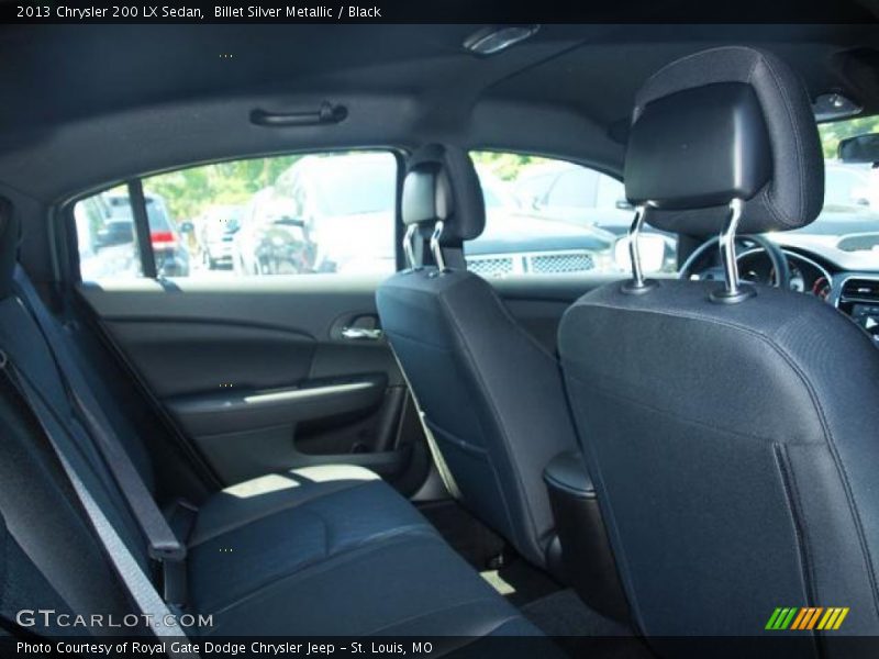 Billet Silver Metallic / Black 2013 Chrysler 200 LX Sedan