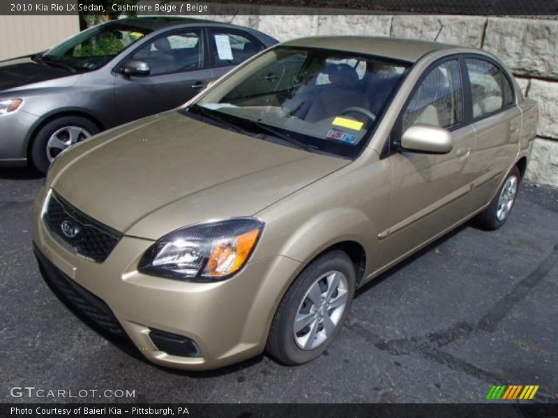 Cashmere Beige / Beige 2010 Kia Rio LX Sedan