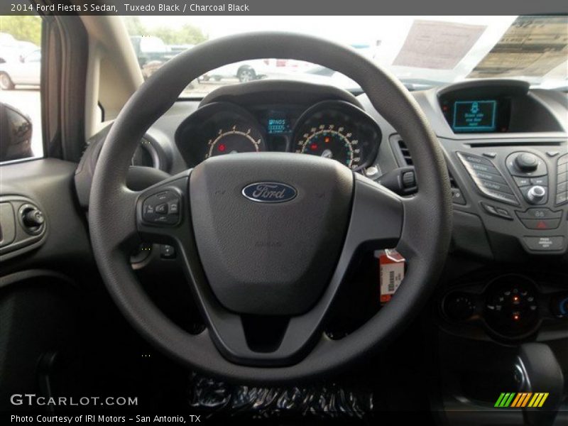 Tuxedo Black / Charcoal Black 2014 Ford Fiesta S Sedan