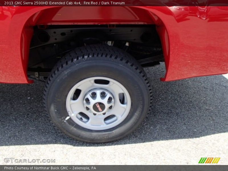 Fire Red / Dark Titanium 2013 GMC Sierra 2500HD Extended Cab 4x4