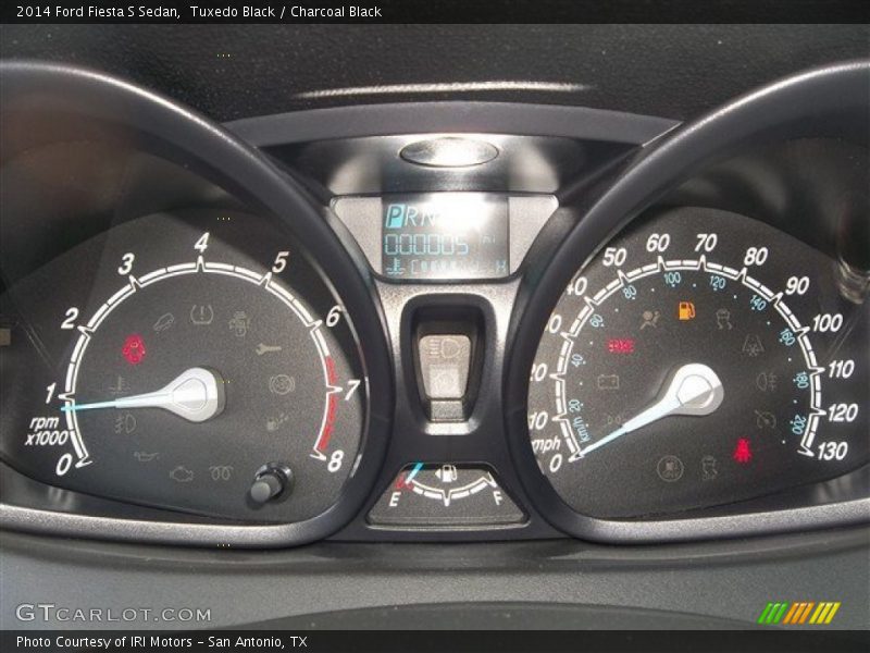 Tuxedo Black / Charcoal Black 2014 Ford Fiesta S Sedan