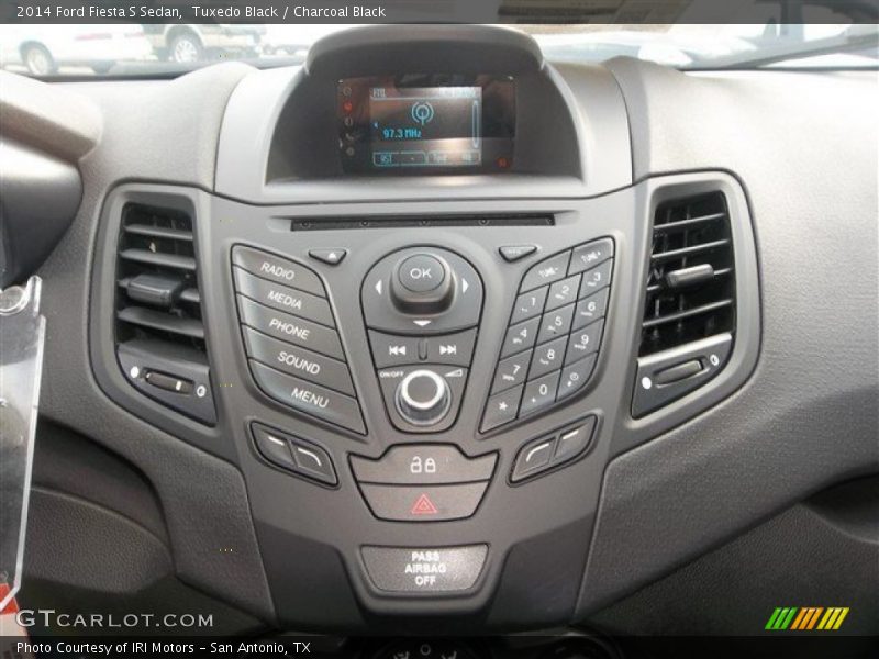 Tuxedo Black / Charcoal Black 2014 Ford Fiesta S Sedan