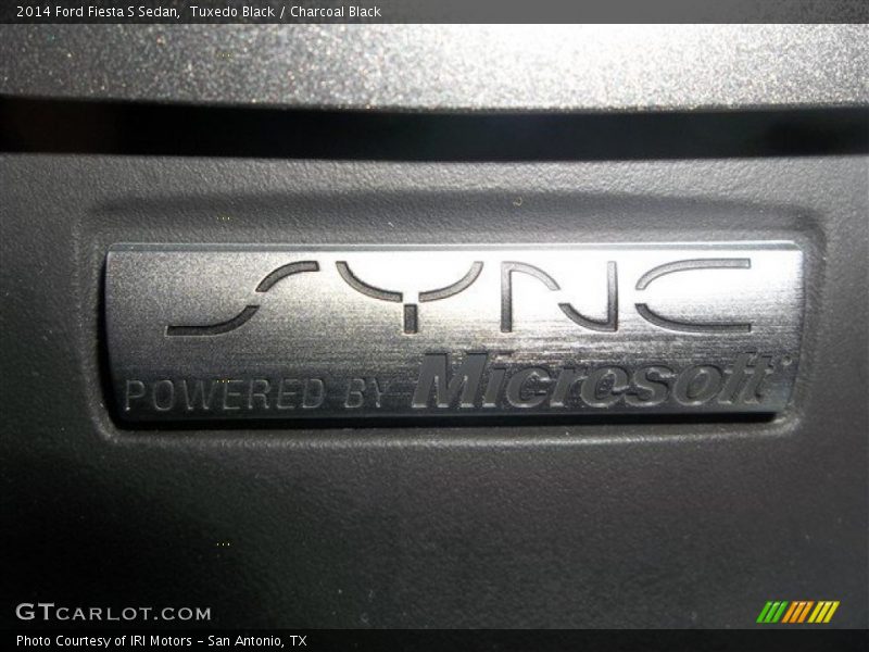 Tuxedo Black / Charcoal Black 2014 Ford Fiesta S Sedan