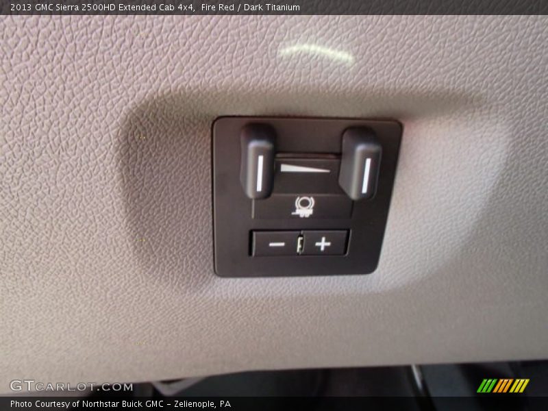 Fire Red / Dark Titanium 2013 GMC Sierra 2500HD Extended Cab 4x4