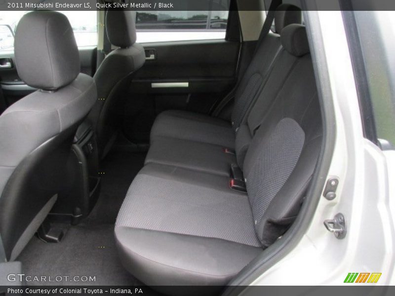 Quick Silver Metallic / Black 2011 Mitsubishi Endeavor LS