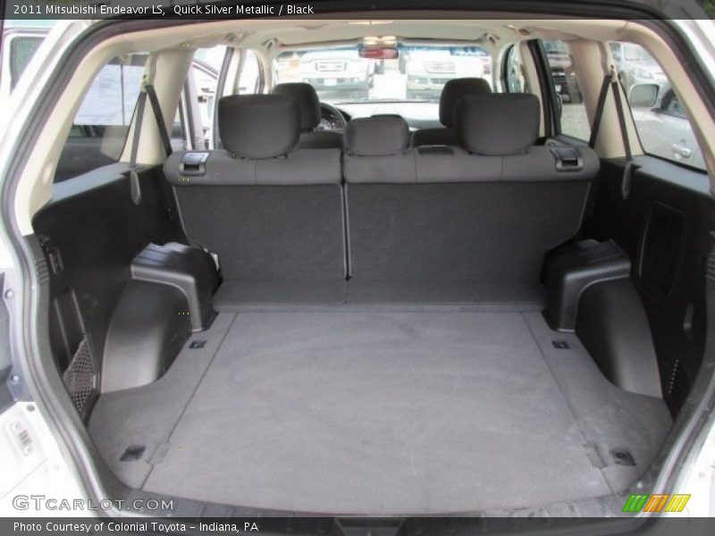 Quick Silver Metallic / Black 2011 Mitsubishi Endeavor LS