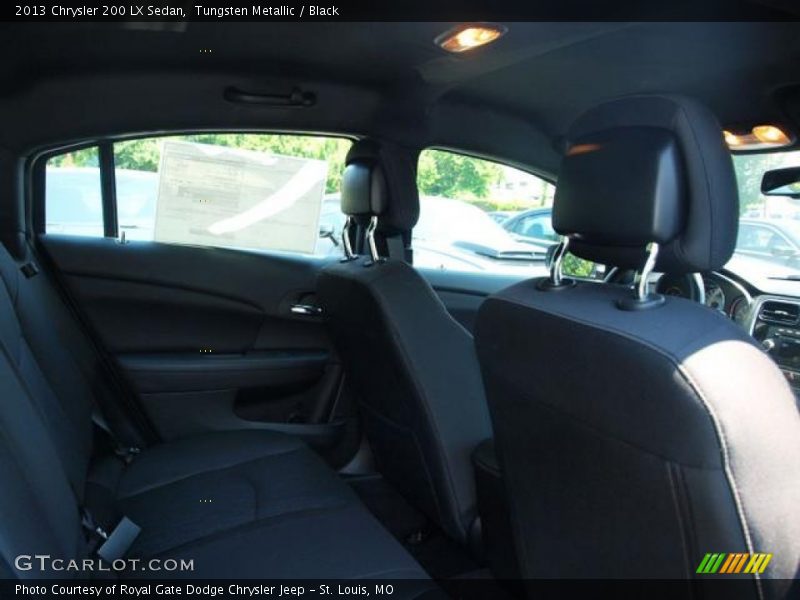 Tungsten Metallic / Black 2013 Chrysler 200 LX Sedan