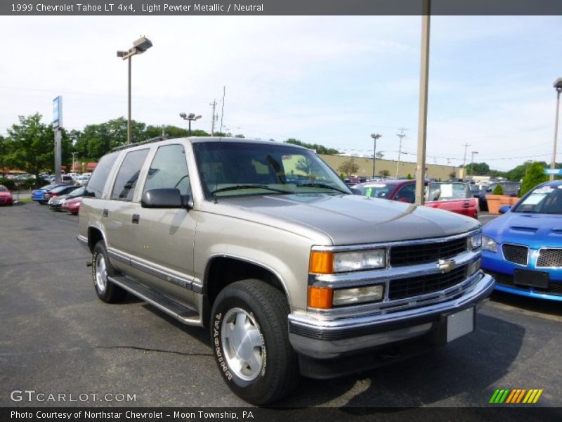 Light Pewter Metallic / Neutral 1999 Chevrolet Tahoe LT 4x4