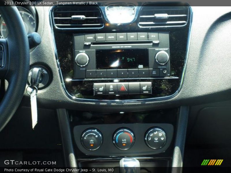 Tungsten Metallic / Black 2013 Chrysler 200 LX Sedan