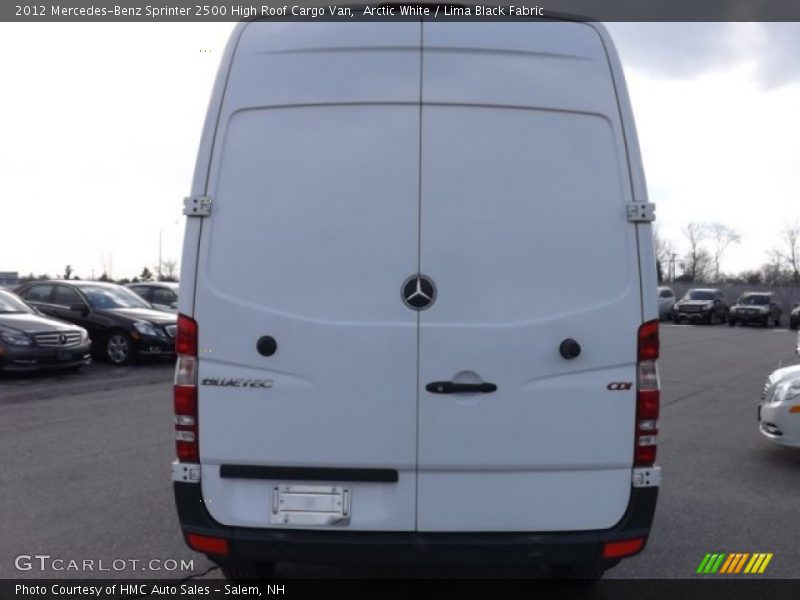 Arctic White / Lima Black Fabric 2012 Mercedes-Benz Sprinter 2500 High Roof Cargo Van