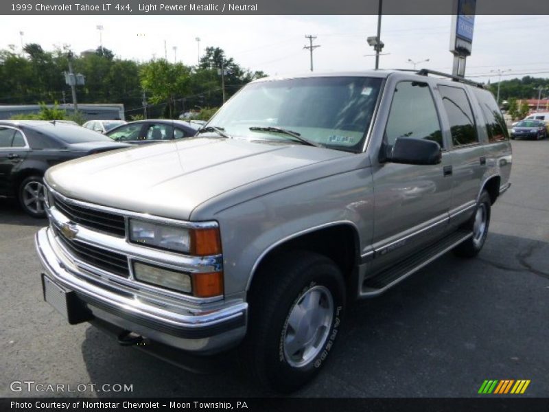 Light Pewter Metallic / Neutral 1999 Chevrolet Tahoe LT 4x4
