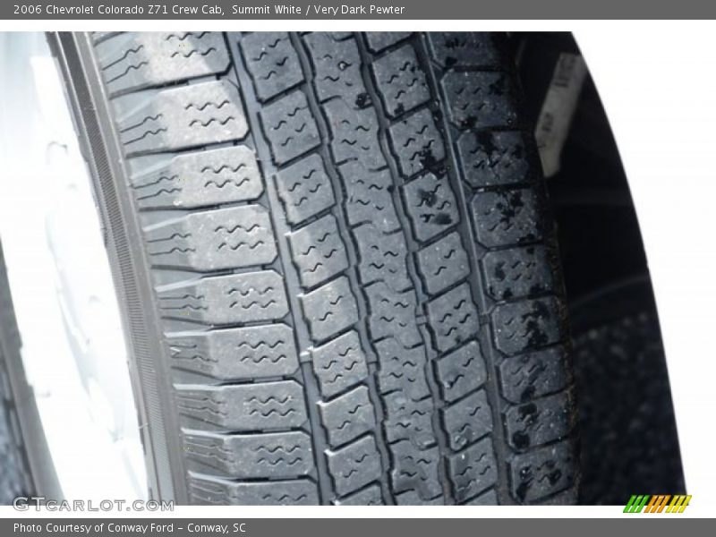Summit White / Very Dark Pewter 2006 Chevrolet Colorado Z71 Crew Cab
