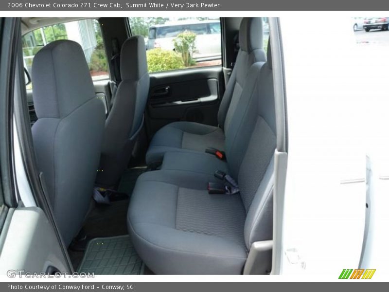 Summit White / Very Dark Pewter 2006 Chevrolet Colorado Z71 Crew Cab