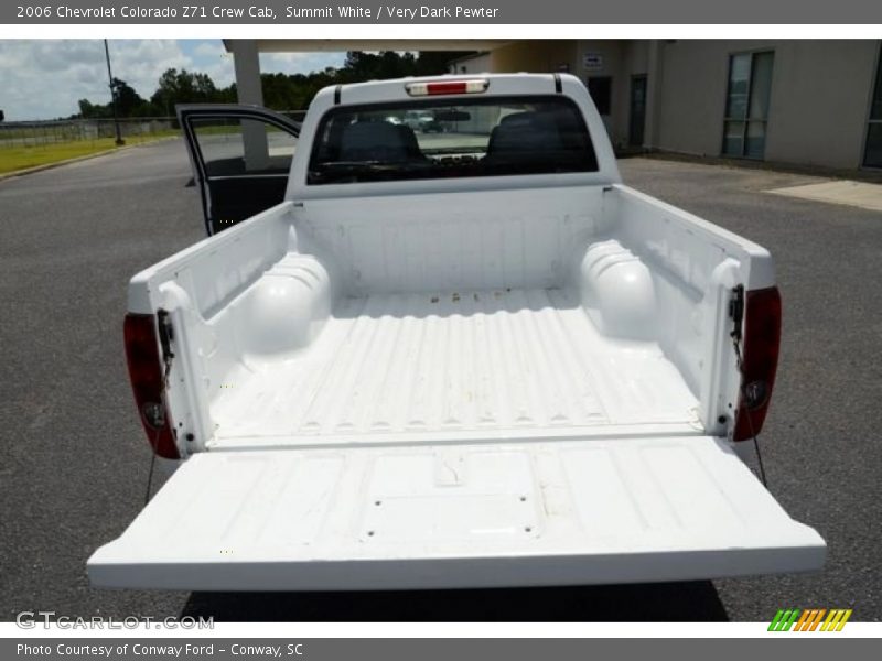 Summit White / Very Dark Pewter 2006 Chevrolet Colorado Z71 Crew Cab