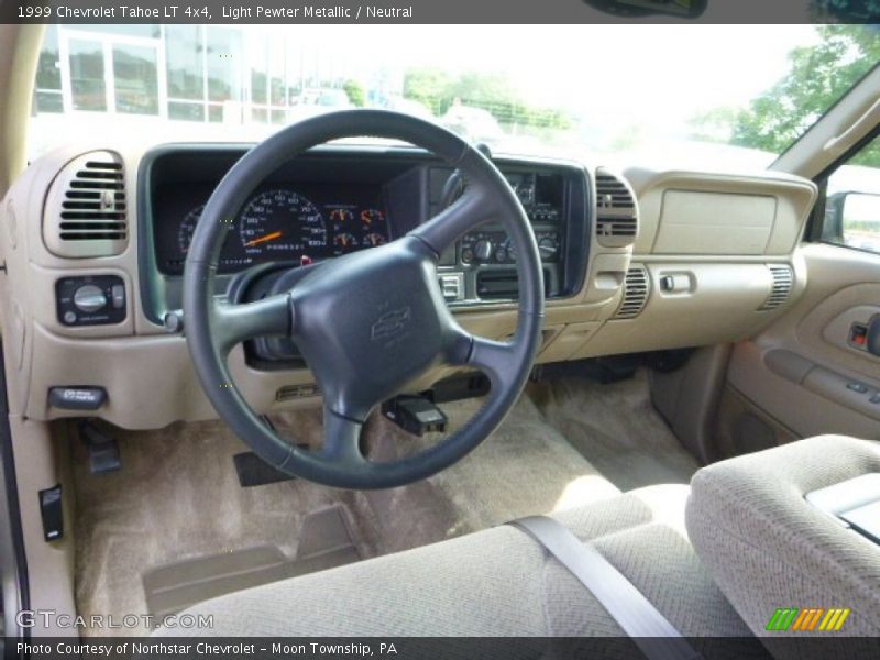 Light Pewter Metallic / Neutral 1999 Chevrolet Tahoe LT 4x4