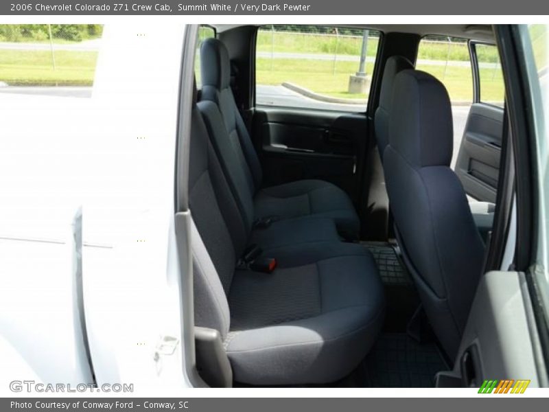 Summit White / Very Dark Pewter 2006 Chevrolet Colorado Z71 Crew Cab