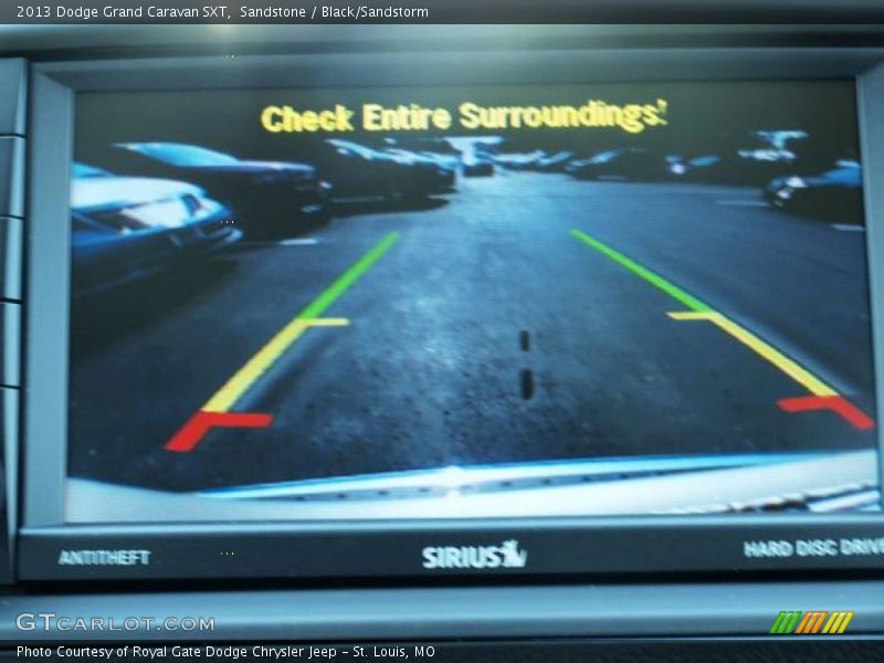 Sandstone / Black/Sandstorm 2013 Dodge Grand Caravan SXT