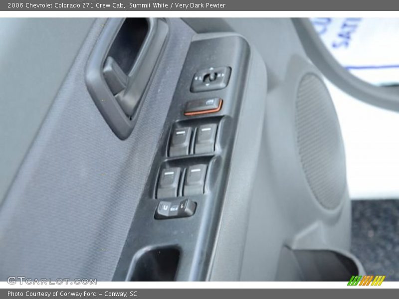 Summit White / Very Dark Pewter 2006 Chevrolet Colorado Z71 Crew Cab