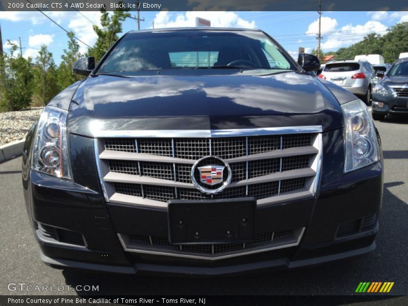 Black Ice / Ebony 2009 Cadillac CTS 4 AWD Sedan