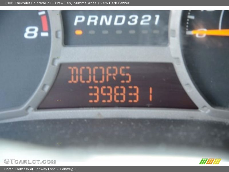 Summit White / Very Dark Pewter 2006 Chevrolet Colorado Z71 Crew Cab