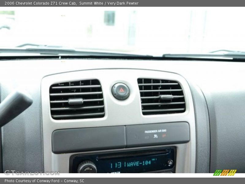 Summit White / Very Dark Pewter 2006 Chevrolet Colorado Z71 Crew Cab