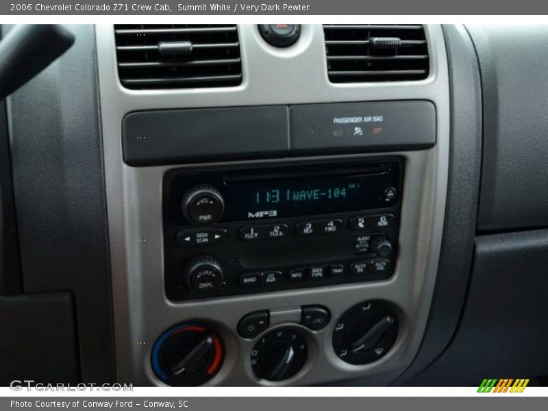 Summit White / Very Dark Pewter 2006 Chevrolet Colorado Z71 Crew Cab
