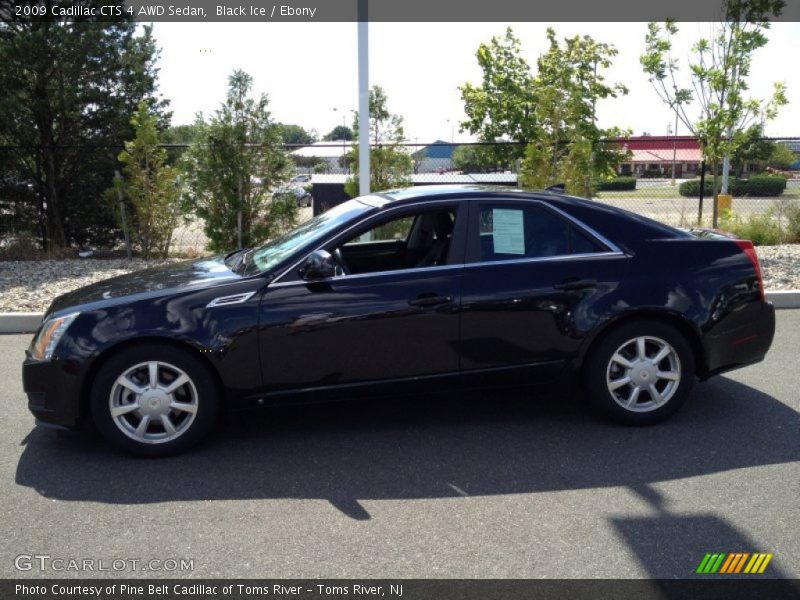 Black Ice / Ebony 2009 Cadillac CTS 4 AWD Sedan