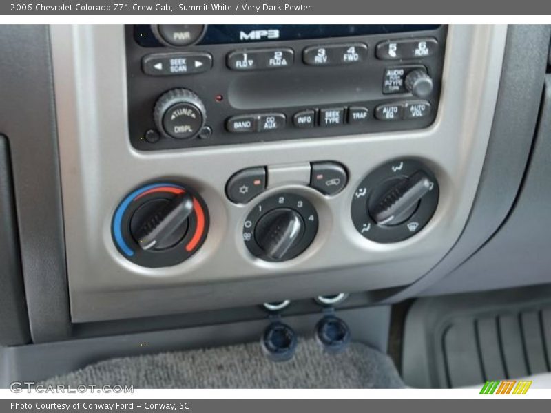 Summit White / Very Dark Pewter 2006 Chevrolet Colorado Z71 Crew Cab