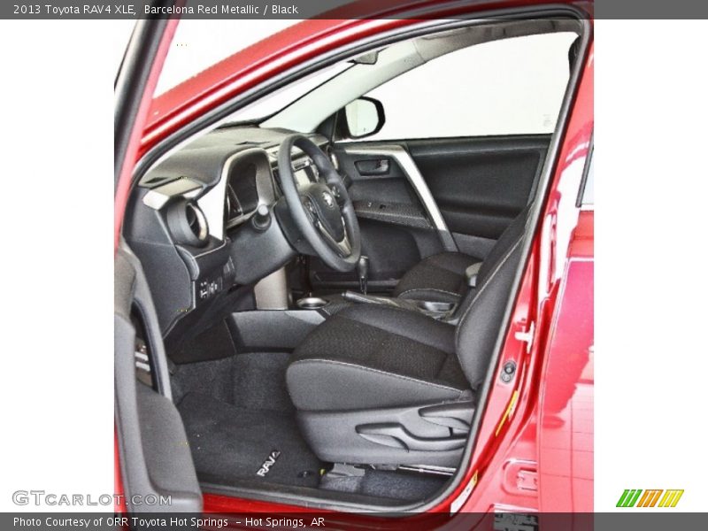 Front Seat of 2013 RAV4 XLE