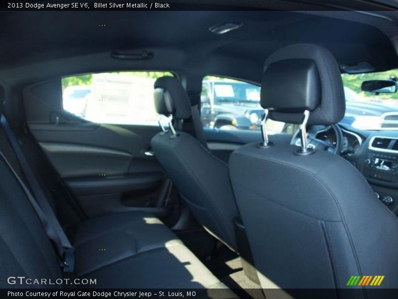 Billet Silver Metallic / Black 2013 Dodge Avenger SE V6