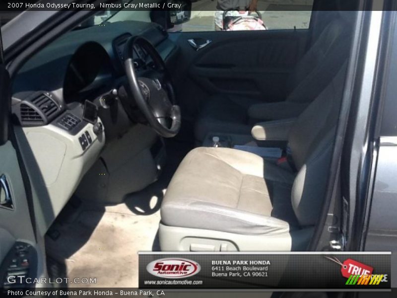 Nimbus Gray Metallic / Gray 2007 Honda Odyssey Touring