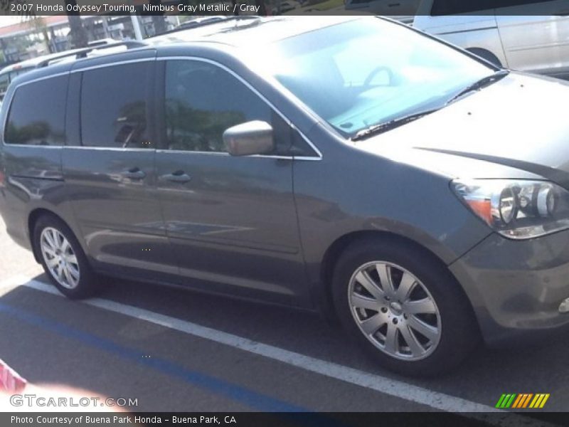 Nimbus Gray Metallic / Gray 2007 Honda Odyssey Touring