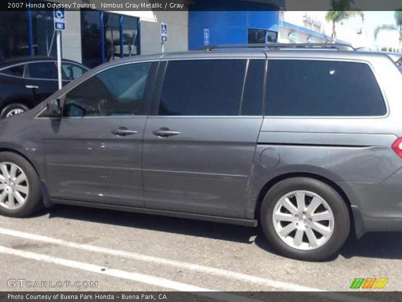 Nimbus Gray Metallic / Gray 2007 Honda Odyssey Touring