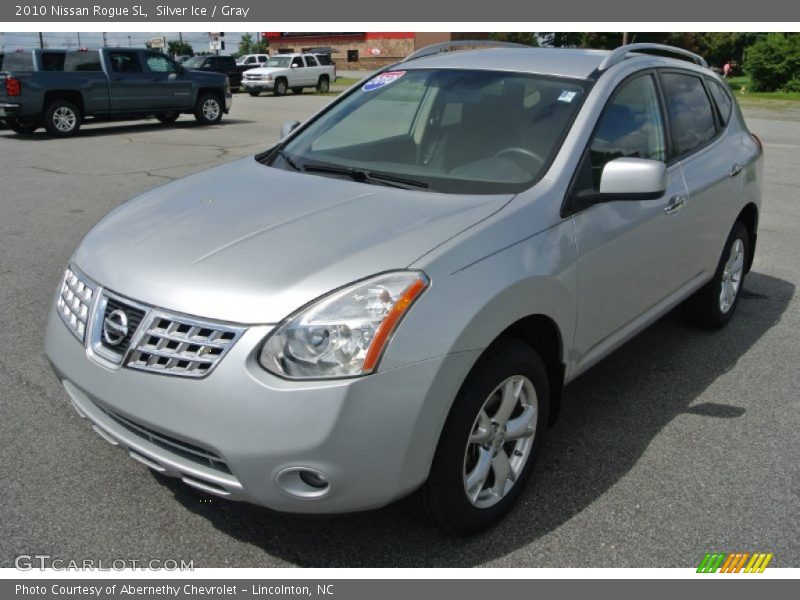 Silver Ice / Gray 2010 Nissan Rogue SL