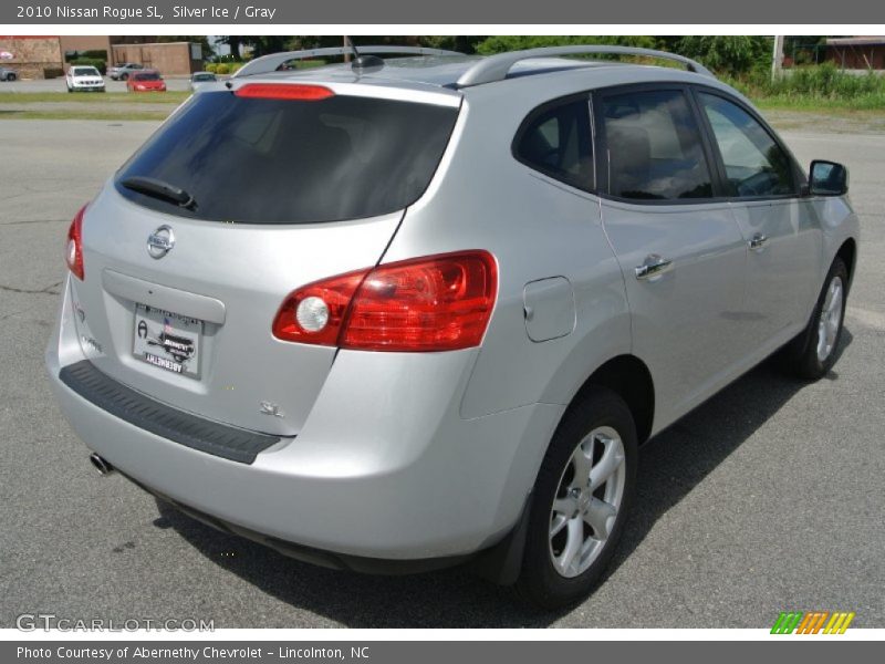 Silver Ice / Gray 2010 Nissan Rogue SL
