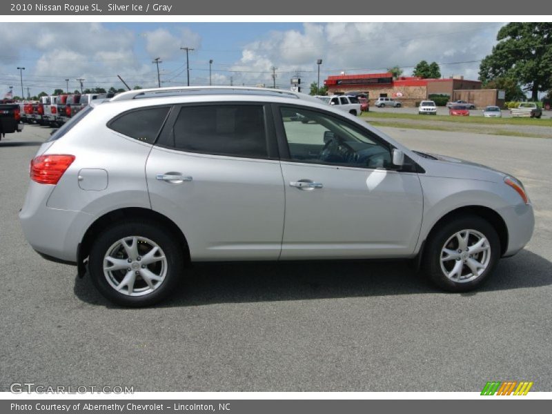 Silver Ice / Gray 2010 Nissan Rogue SL