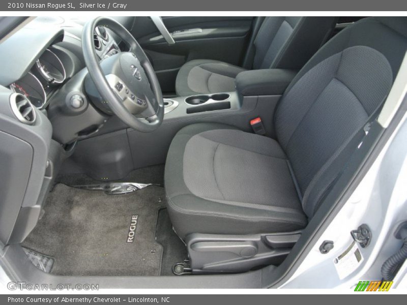 Silver Ice / Gray 2010 Nissan Rogue SL