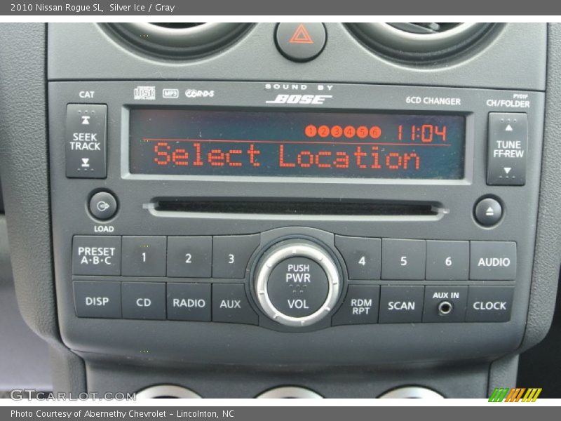 Silver Ice / Gray 2010 Nissan Rogue SL
