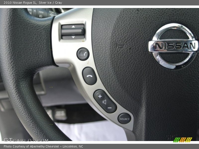 Silver Ice / Gray 2010 Nissan Rogue SL