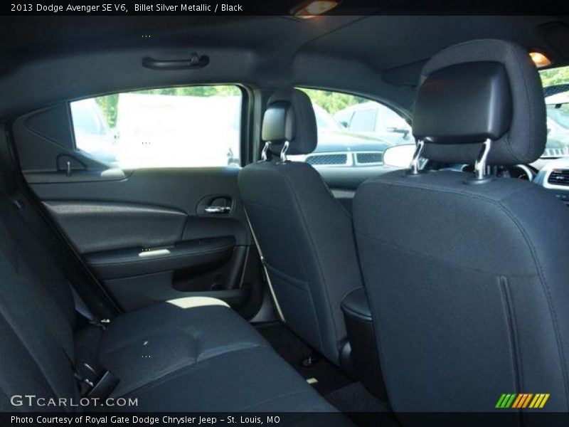 Billet Silver Metallic / Black 2013 Dodge Avenger SE V6